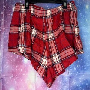 New colsie plaid pajamas shorts 🛍